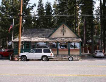 front view of Old Post Office restaurant